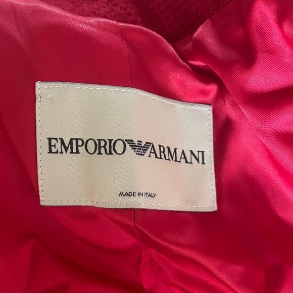 Emporio Armani virgin wool haute couture coat - Picture 6 of 11